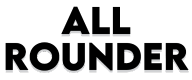 all rounder spray logo